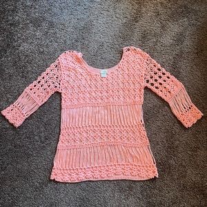 Daytrip sweater. Super cute Peach color